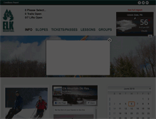 Tablet Screenshot of elkskier.com